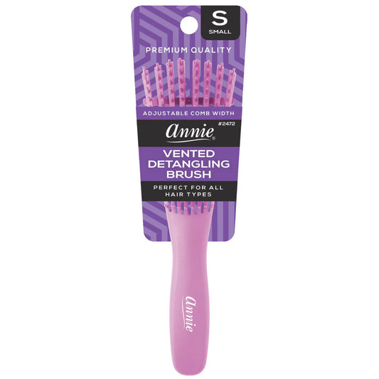 Annie Vented Detangler Brush Small 8 Row
