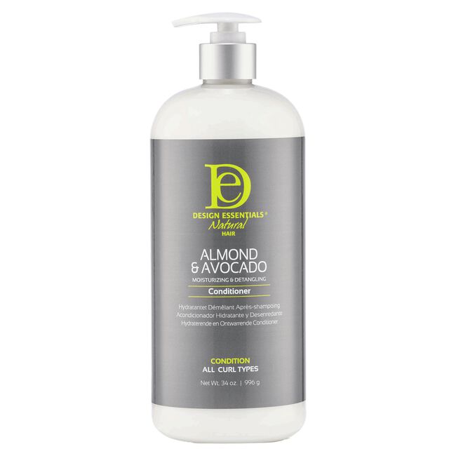 Design Essentials Almond & Avocado Moisturizing & Detangling Conditioner (32oz)