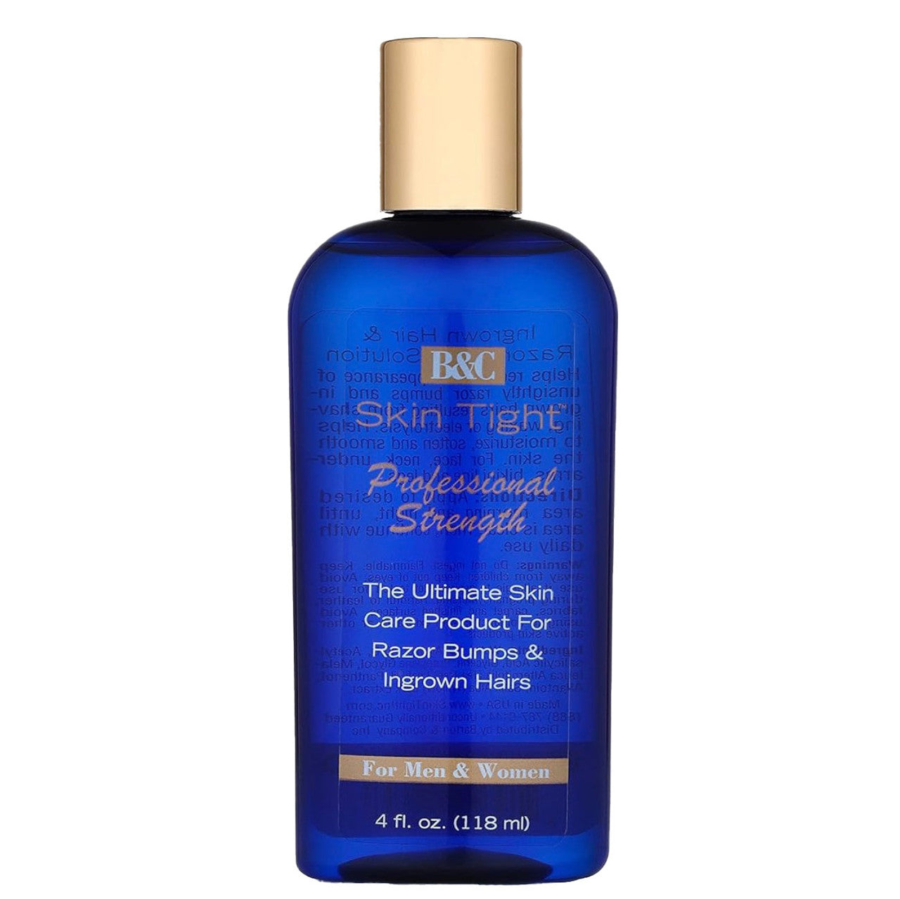 B&C Skin Tight Professional In-grown Hairs & Razor Bump Lotion (4oz)