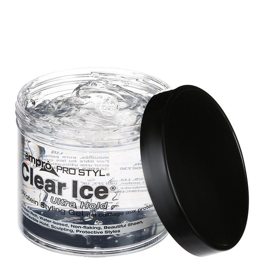Ampro Pro Style Clear Ice Ultra Hold Protein Styling Gel - Ultra Hold