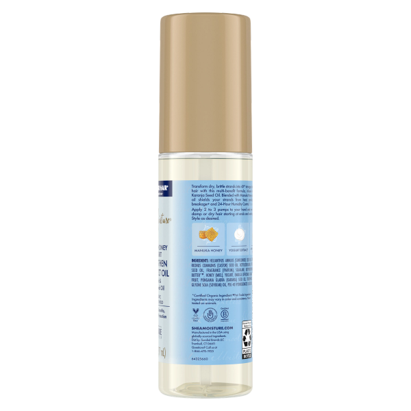 SheaMoisture Manuka Honey & Yogurt Strengthen & Protect Oil (3.3 oz)
