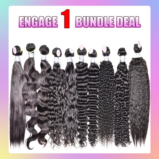 10A ENGAGE Virgin Hair Single Bundle - Bohemian Curl (10" - 30")