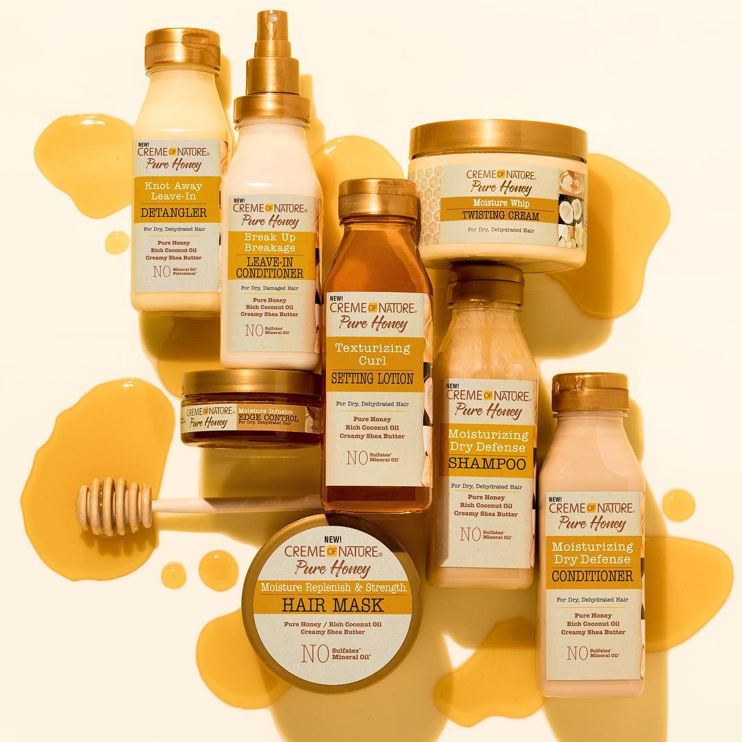 Creme of Nature Pure Honey Knot Away Leave-In Detangler