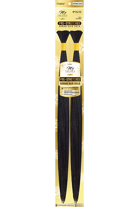 OUTRE Mytresses Gold Label 100% Human Hair Pre-Stretched Natural Straight Bulk