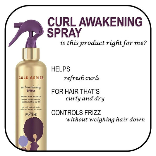 PANTENE Gold Series Curl Awakening Spray