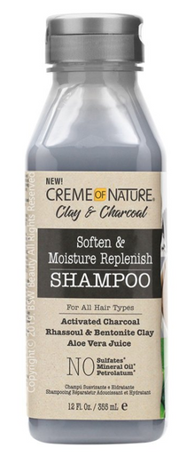 Creme Of Nature Clay & Charcoal Moisture Replenish Shampoo