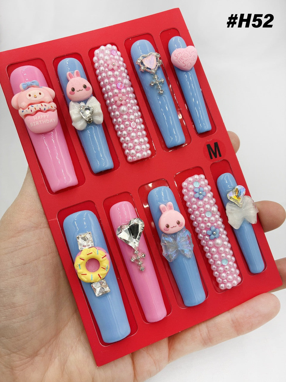 LA FLARE Lovful Nails - SQUARE/LONG