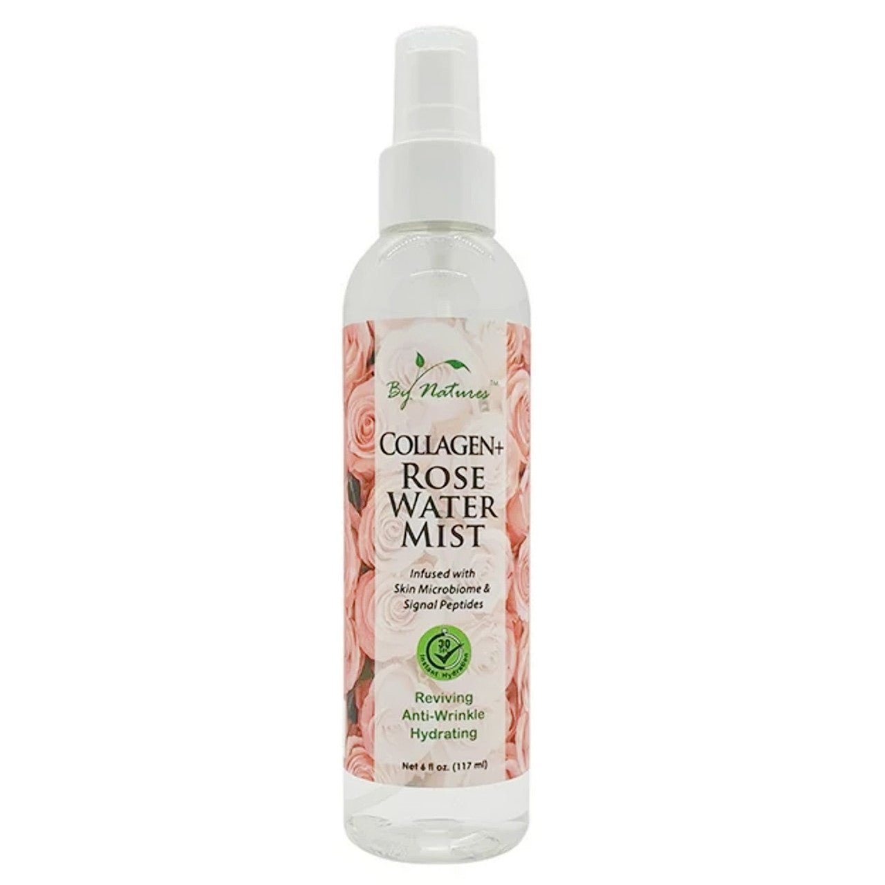 By Natures Collagen + Rose Water Mist (6 oz)