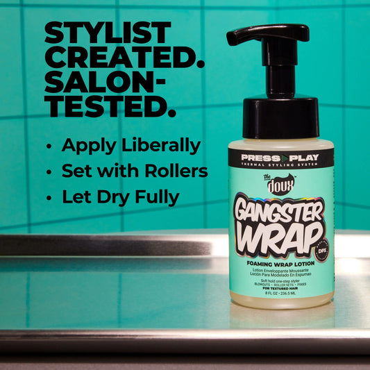 The Doux Gangster Wrap Foaming Wrap Lotion (8 oz)