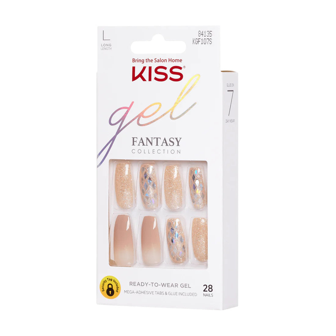 KISS Gel Fantasy Ready to Wear Gel Nails - Hard To Forget