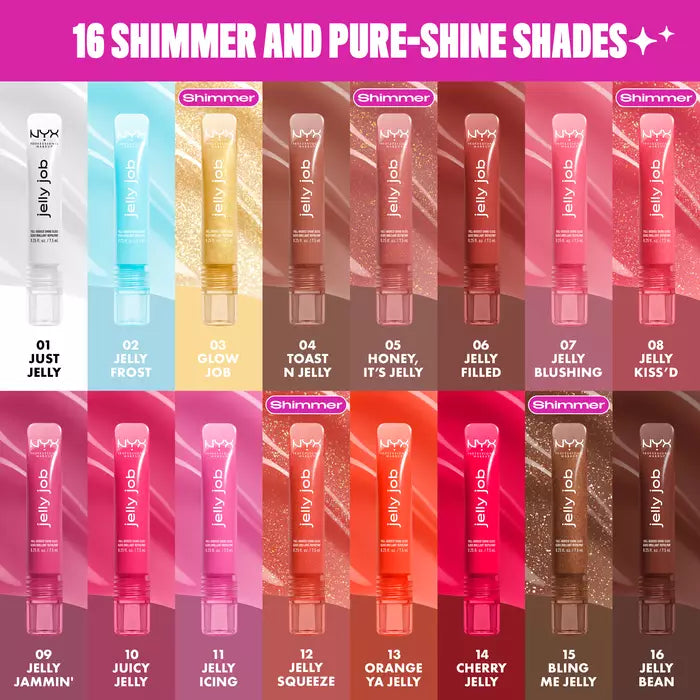 NYX Professional Jelly Job Full-Bodied High Shine Gloss