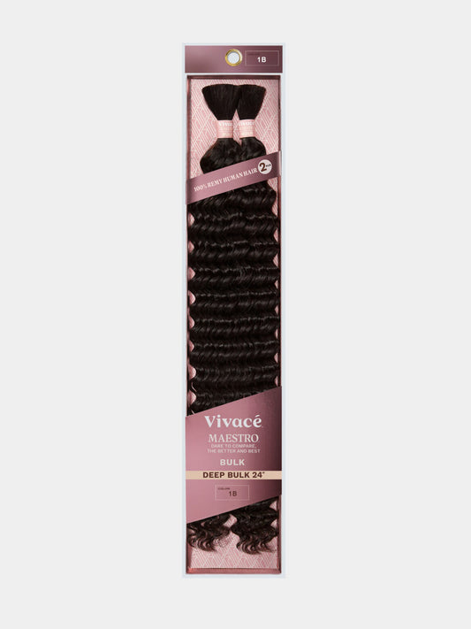 VIVACE 100% Remy Human Hair - MAESTRO Deep Bulk (18"-24")