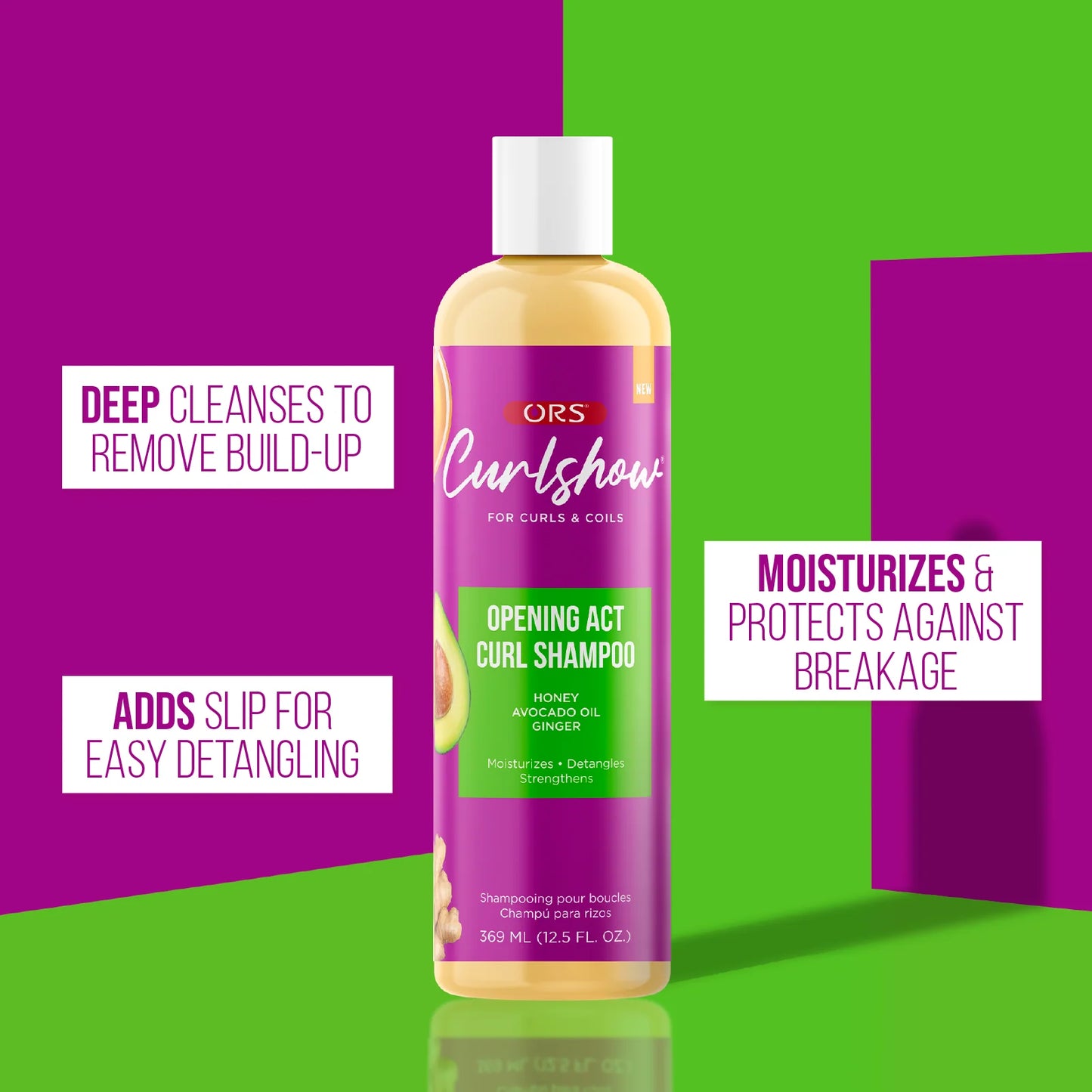 ORS Curlshow Opening Act Curl Shampoo (12.5 oz)