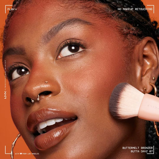 NYX Buttermelt Pressed Powder Natural Finish Bronzer