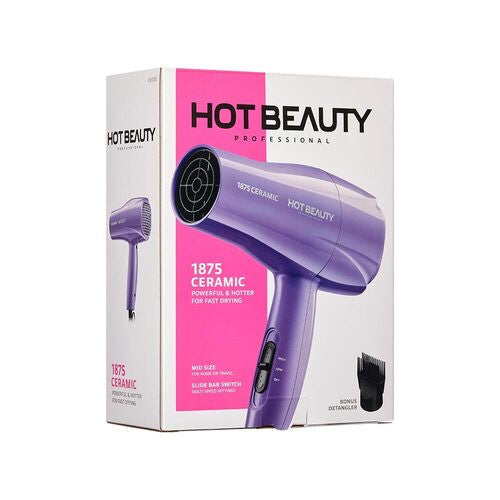 Hot Beauty Professional 1875 Ceramic Styling Dryer (Purple) – Shop