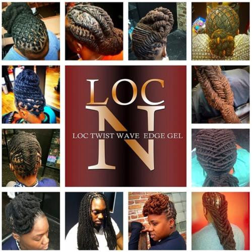 LOC N Twists Braids Wave Edge Gel Extra Hold - Lemongrass