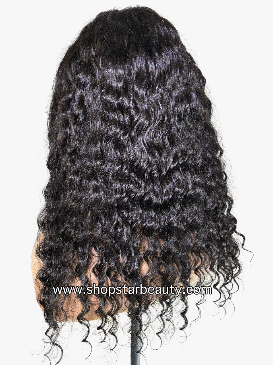 15A PINK LEMON GOLD 100% Human Hair Half Wig H-WET & WAVY DEEP