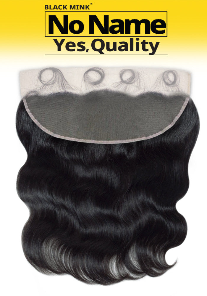 9A No Name Brand Brazilian 100% Virgin Hair 13x4 Frontal - Body Wave (12"- 16")