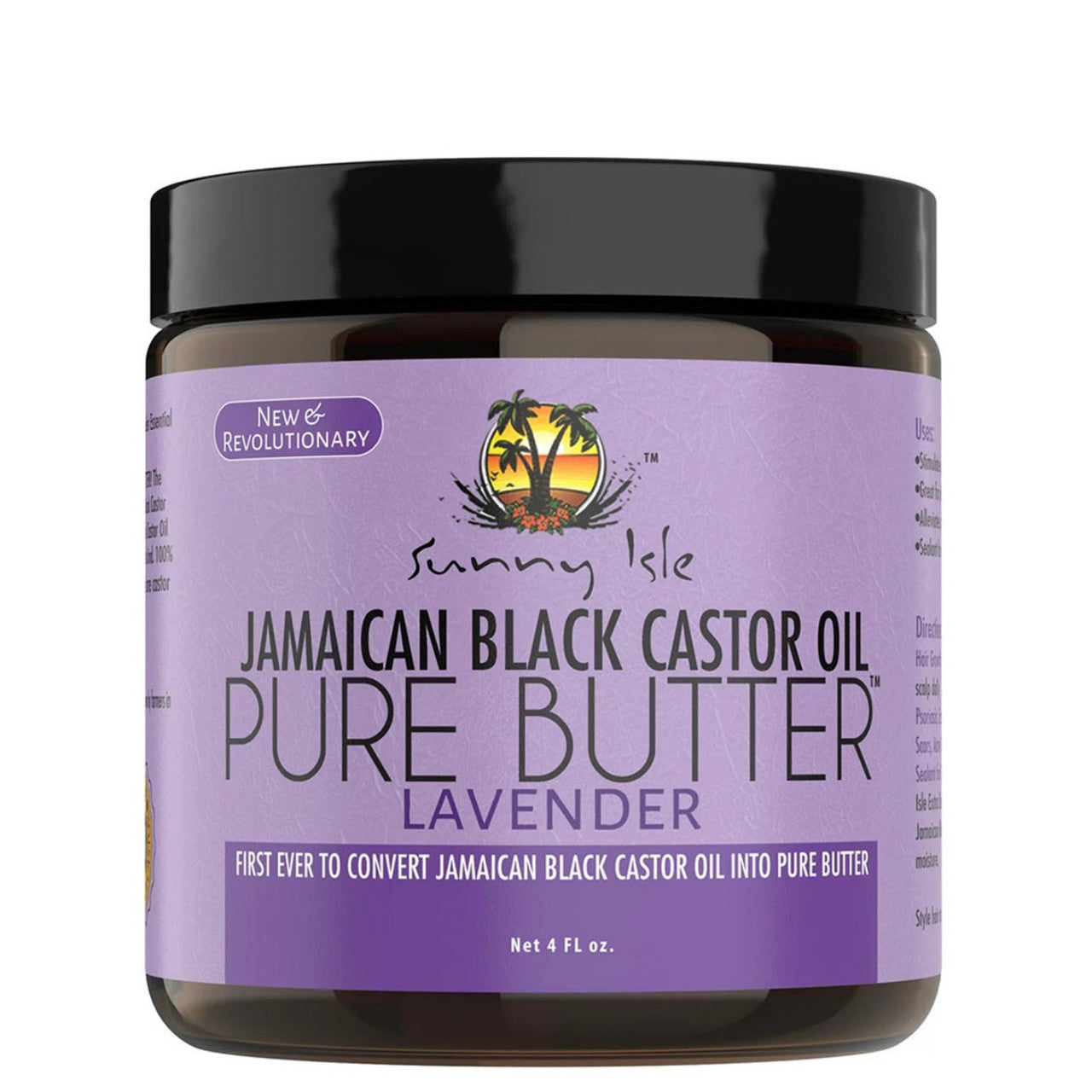 Sunny Isle Jamaican Black Castor Oil Pure Butter - Lavender (4 oz)