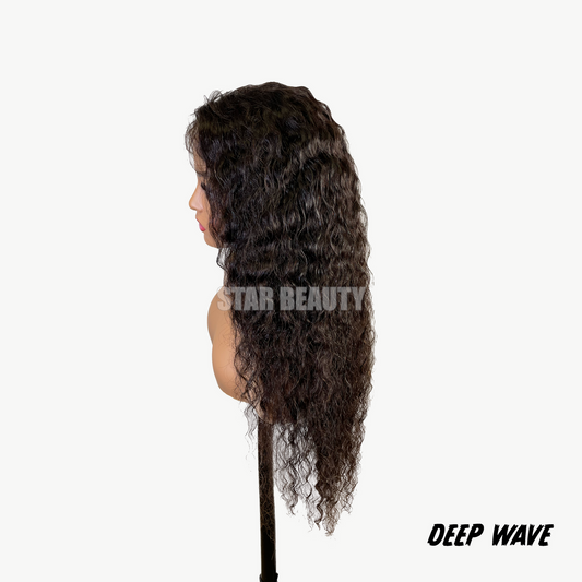 SILVER HD Lace Frontal Wig - DEEP WAVE