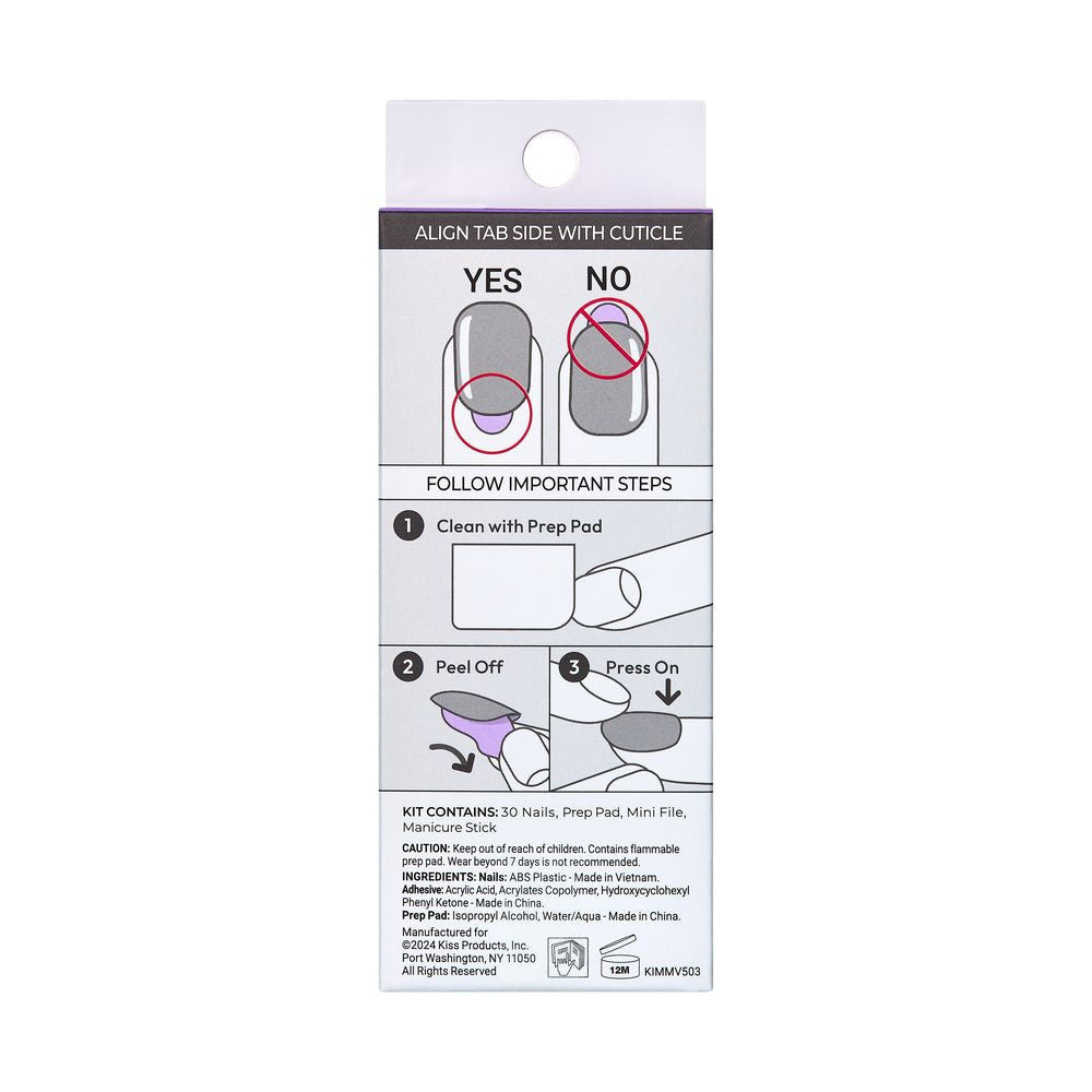 KISS Impress Color MS Nail - Fidget