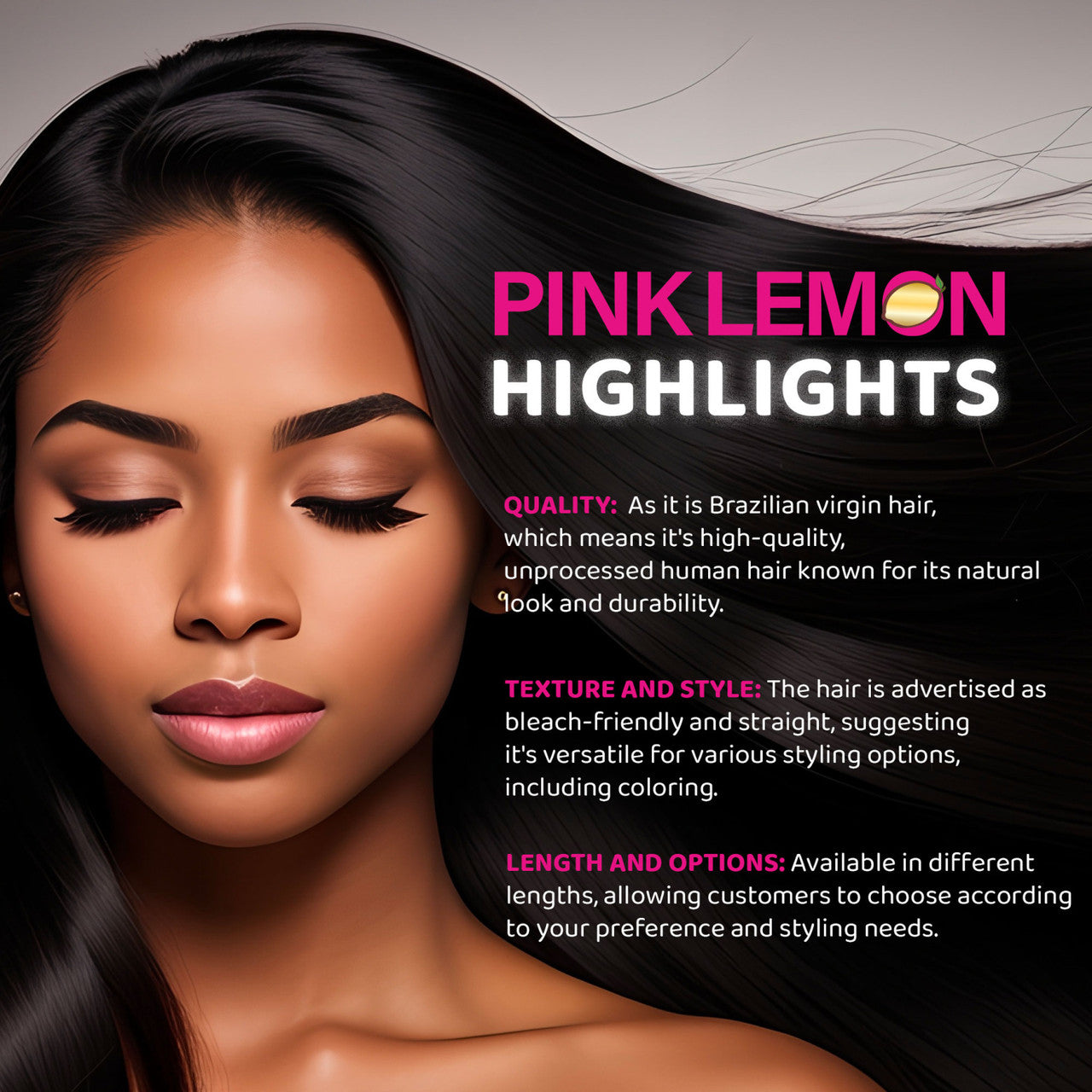 15A Pink Lemon Brazilian 3 Bundle Multi Pack - YAKI