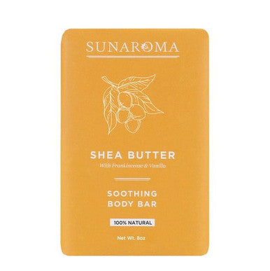 SUNAROMA Shea Butter Soothing Body Bar (8 oz)