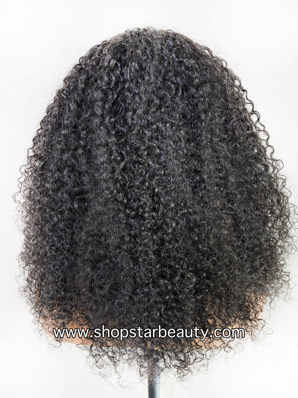 15A PINK LEMON GOLD 100% Human Hair Half Wig H-BURMESE CURL