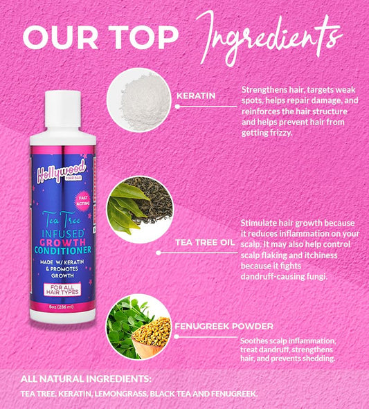 Hollywood Hair Bar Growth Conditioner (8 oz)