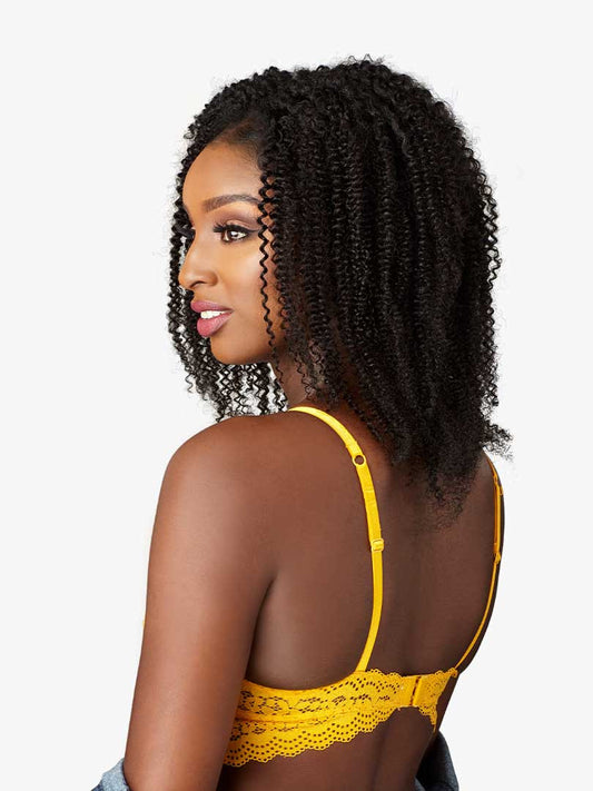 SENSATIONNEL Curls& Kinks 3C Clique Textured Curly Clip-Ins (14"/18")