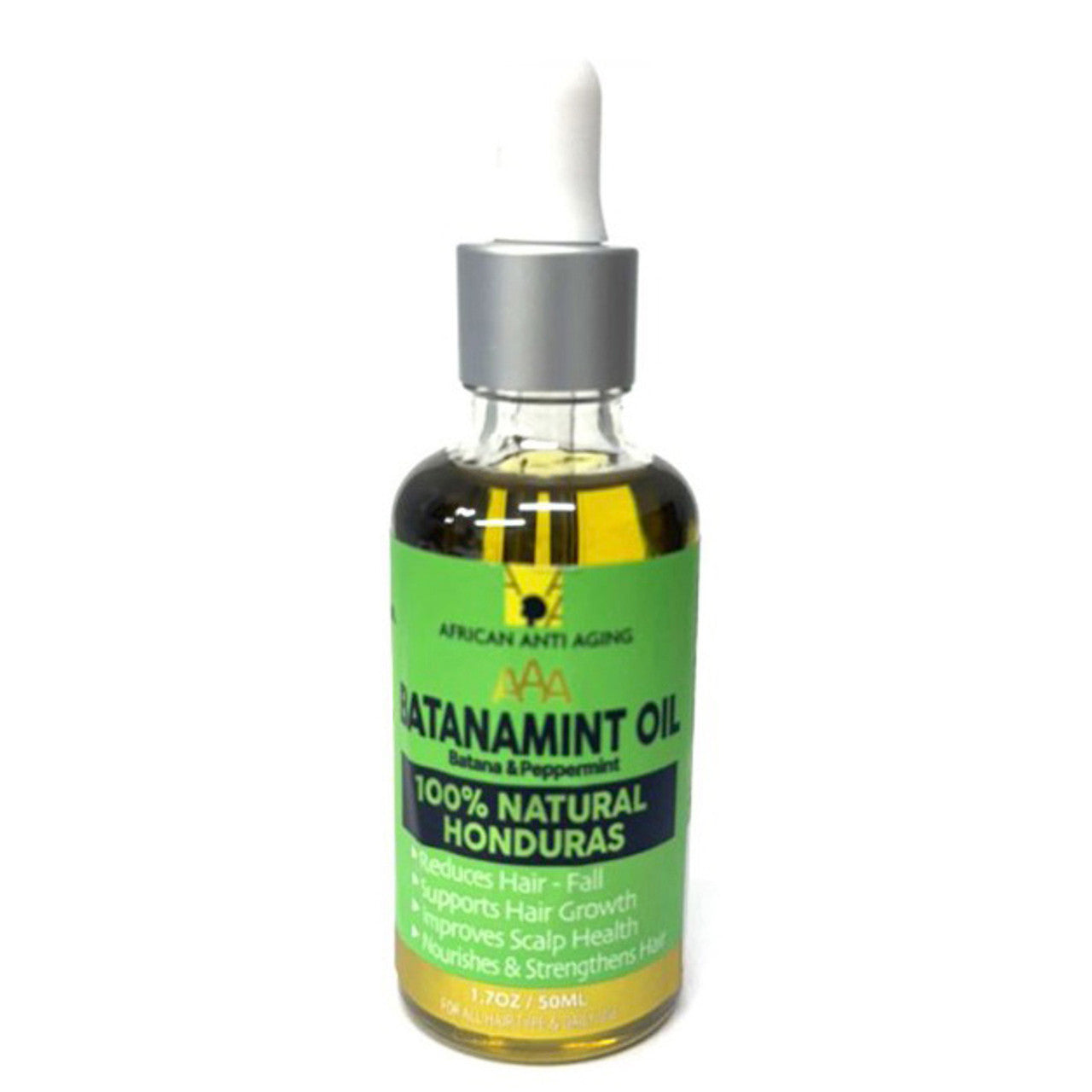 African Anti Aging 100% Natural Honduras Batanamint Oil (1.7oz)