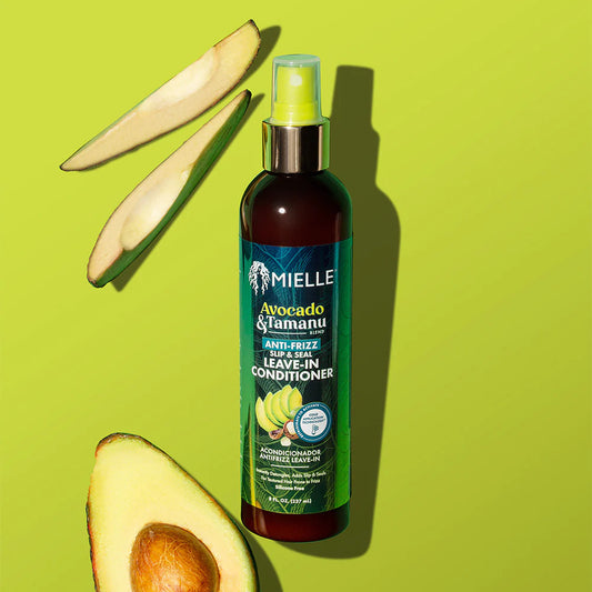 Mielle Avocado & Tamanu Anti-Frizz Slip & Seal Leave-In Conditioner