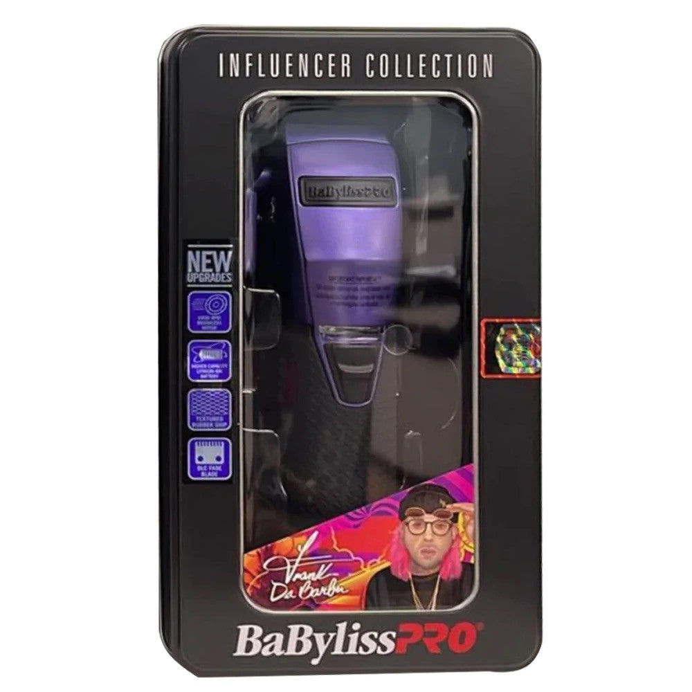 BaBylissPRO FX870 PI BOOST+ Cordless Clipper - Purple