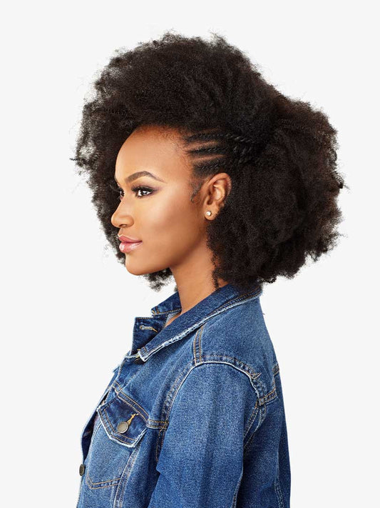 SENSATIONNEL Curls & Kinks 4C Clique Textured Curly Clip-Ins (14"/18")