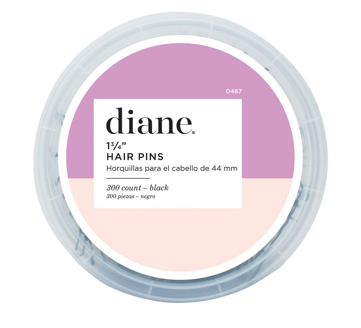 DIANE Hair Pins Black - 1.75" (300 Count)