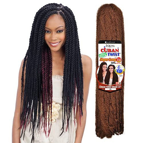 SHAKE N GO Freetress Equal Cuban Twist Braid 24"