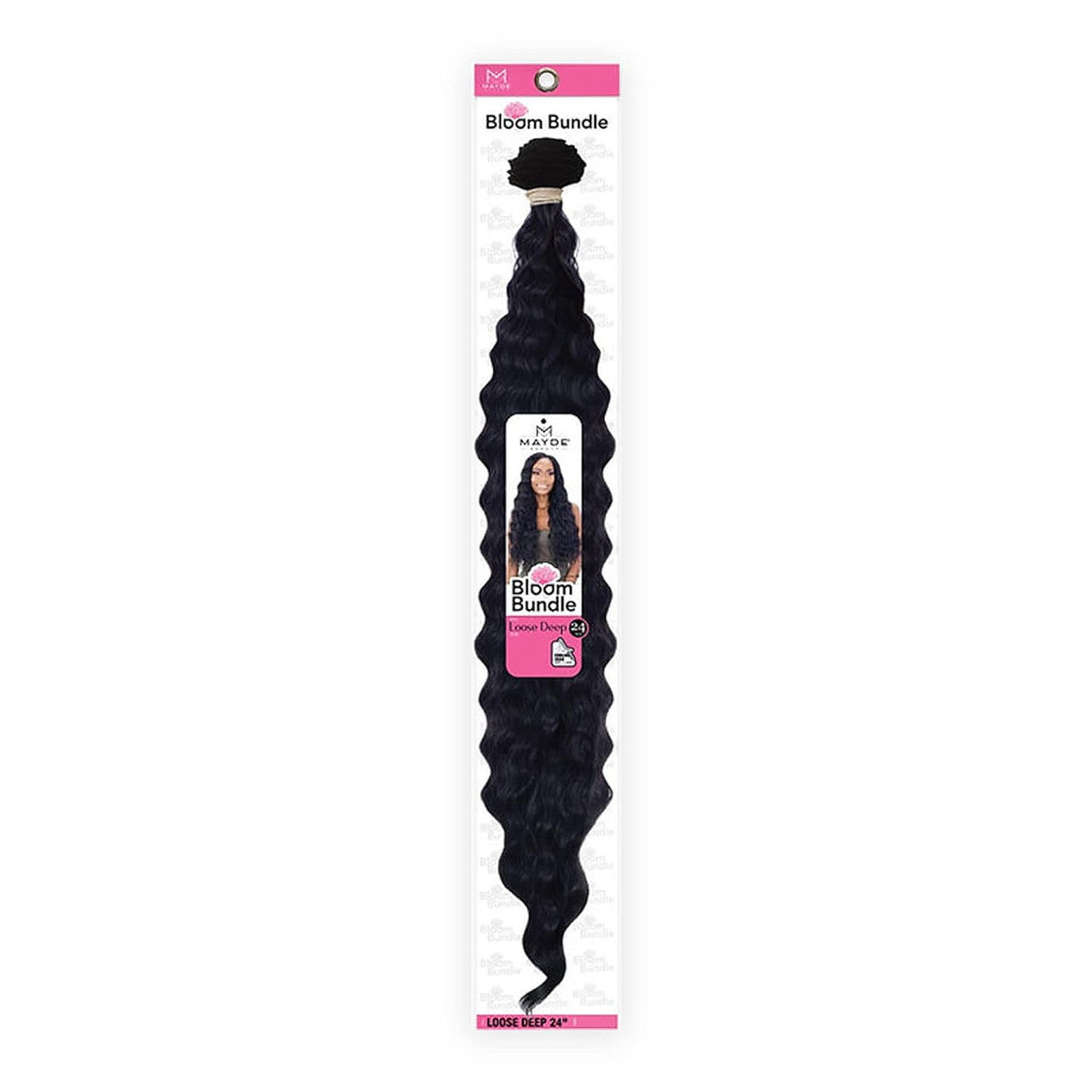 Mayde Beauty Synthetic Bloom Bundle Weave - Loose Deep (24"-30")