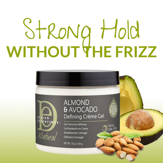 Design Essentials Almond & Avocado Defining Creme Gel (16 oz)