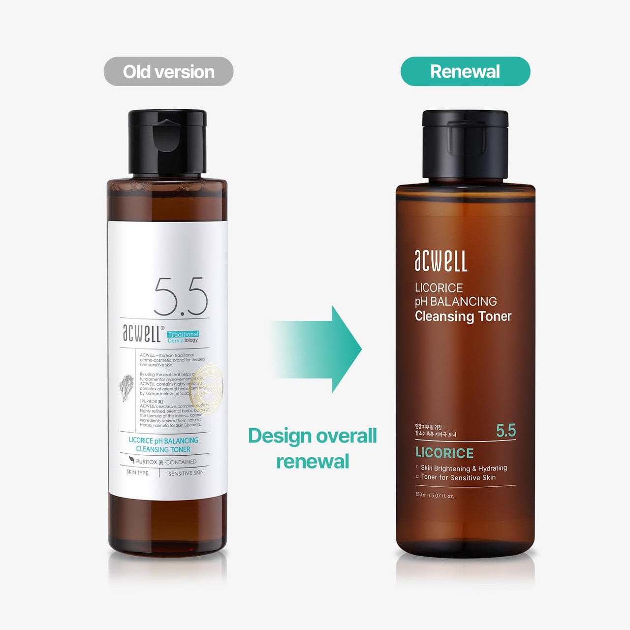 ACWELL Licorice pH Balancing Cleansing Toner (5.07 oz)