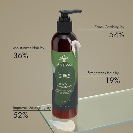As I Am Rosemary Leave-In Conditioner (8oz)