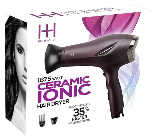 Annie Hot & Hotter 1875 Watt Ceramic Ionic Hair Dryer