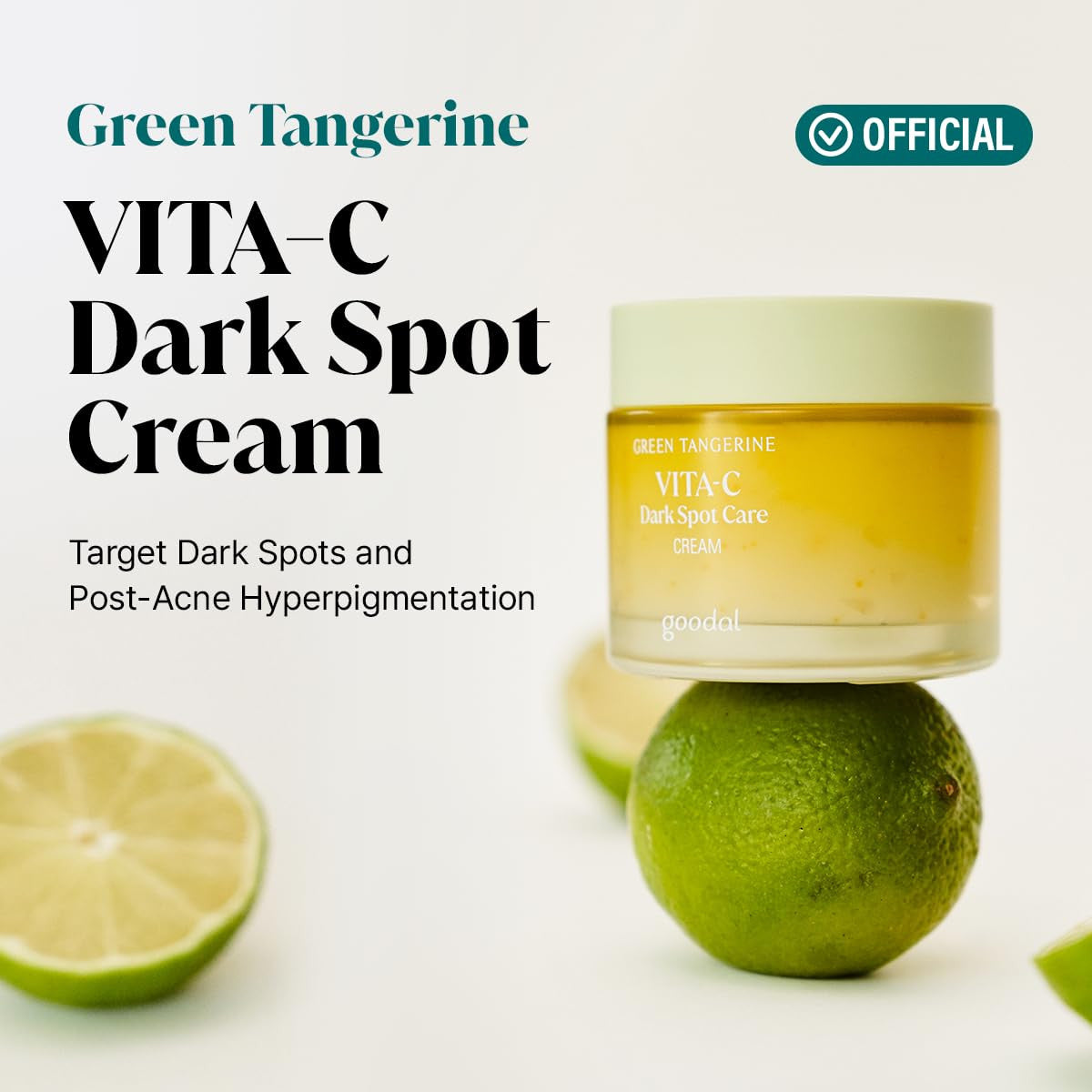 GOODAL Green Tangerine Vitamin C Dark Spot Care Cream (1.7oz)