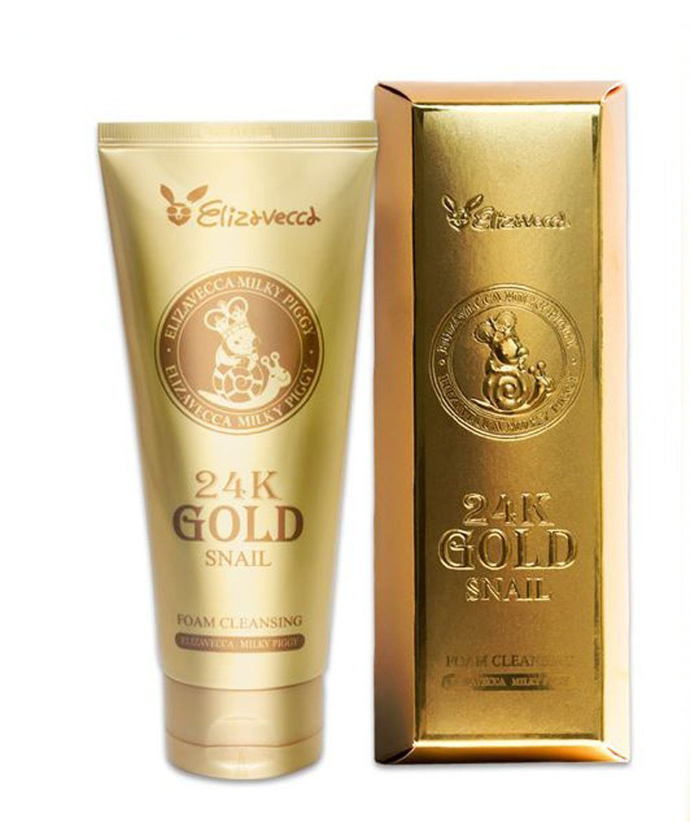Elizavecca Milky Piggy Gold Snail Foam Cleansing (6 oz)