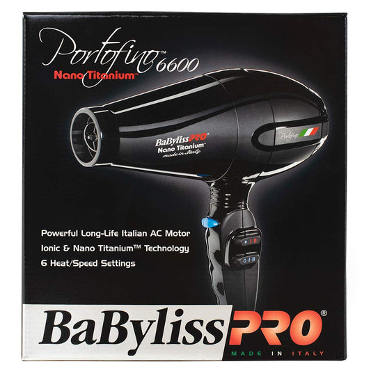 BaBylissPRO Nano Titanium Portofino Dryer 6600