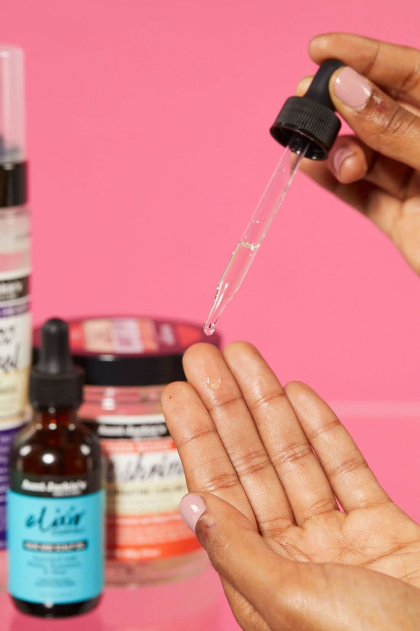 Aunt Jackie's Elixir Essentials Hair & Scalp Oil - Biotin, Rosemary & Mint