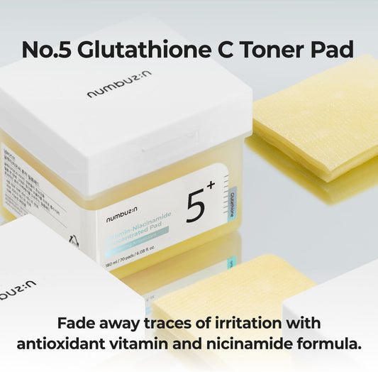 NUMBUZIN No.5 Vitamin-Niacinamide Concentrated Toner Pad (70 pads)