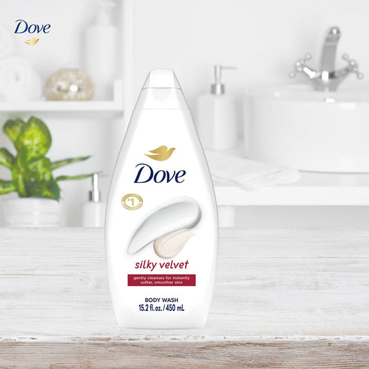 Dove Silky Velvet Body Wash (15.2oz)