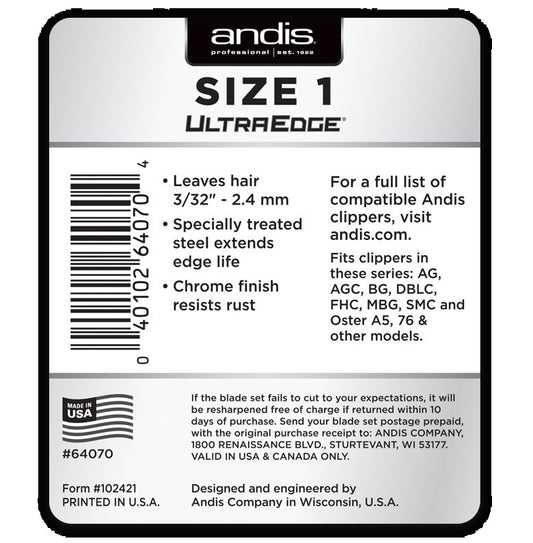 ANDIS Ultraedge Detachable Replacement Blade