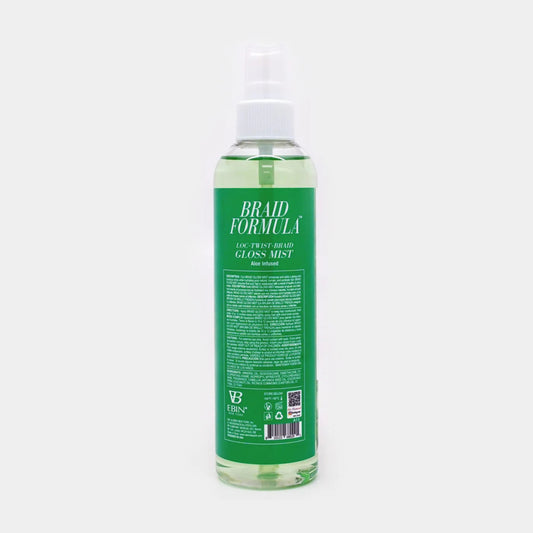 Ebin New York Braid Formula Loc Twist Braid Gloss Mist, HYDRATING (8.5 oz)