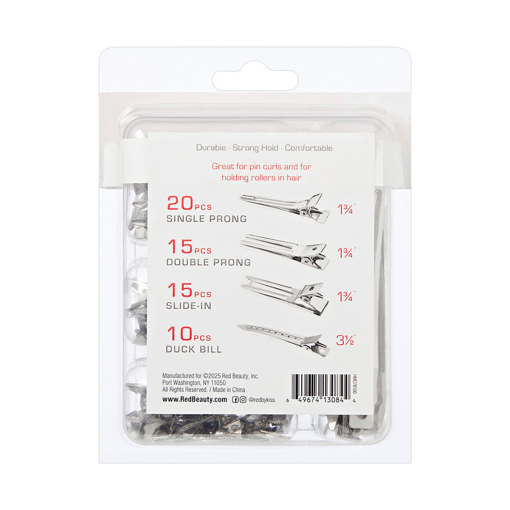 RED Metal Clip Combo Pack